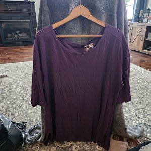 Purple Half-Sleeve